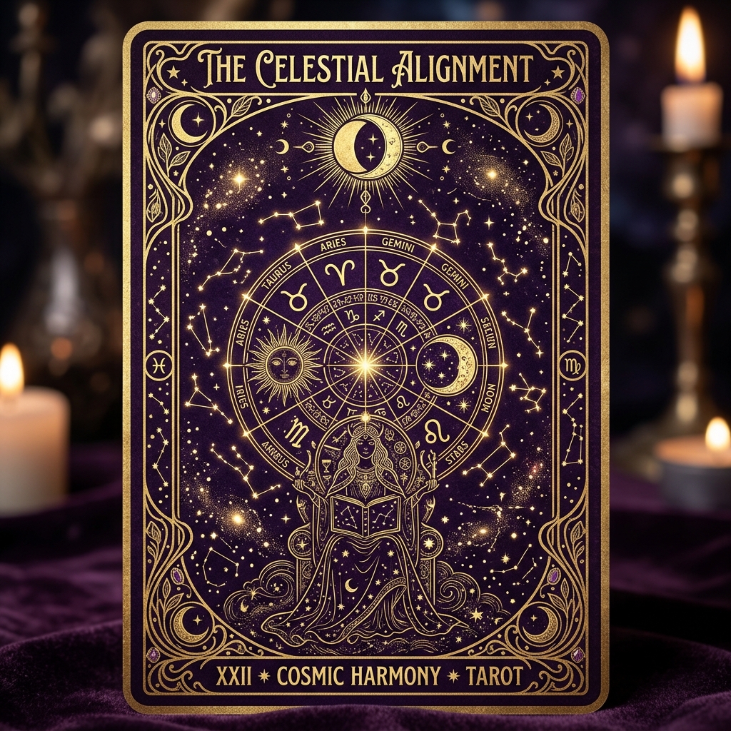 Celestial Zodiac Wheel